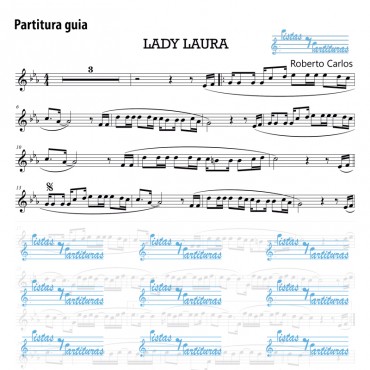 Pista Y Partituras Lady Laura - Roberto Carlos