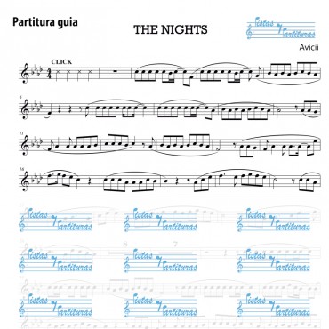 Pista Y Partituras The Nights - Avicci