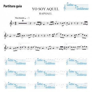 Pista Y Partituras - Yo soy Aquel - Raphael