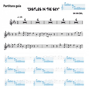 Pista Y Partituras Castles In The Sky - Ian Van Dahl
