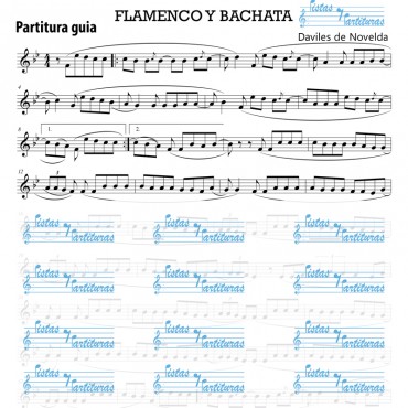 Pista Y Partituras Flamenco y Bachata - Daviles De Novelda